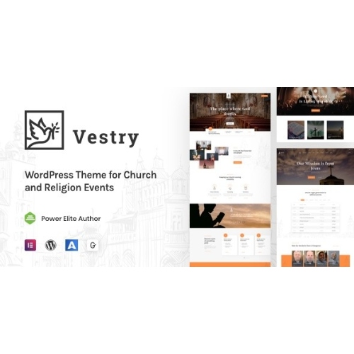 Vestry-Church-WordPress-Theme-Nulled.jpg Vestry – Church - Image 1