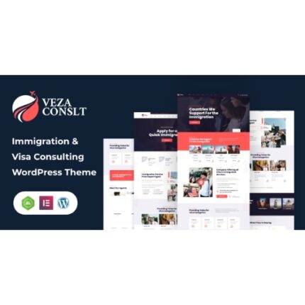 Vezaconslt – immigration and Visa Consulting WordPress Theme