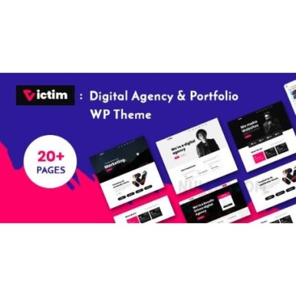 Victim – Digital Agency & Portfolio WordPress Theme