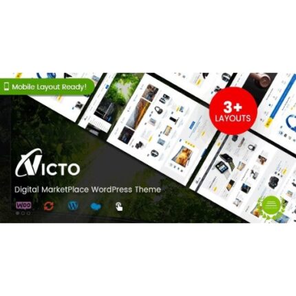 Victo – Digital MarketPlace WordPress Theme (Mobile Layouts Included)