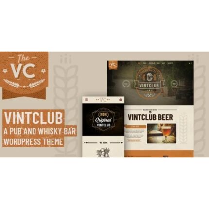VintClub – A Pub and Whisky Bar WordPress Theme