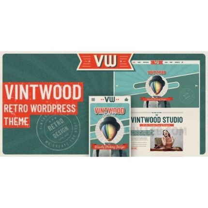 VintWood – a Vintage, Retro WordPress Theme