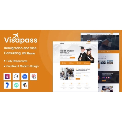 Visapass-E28093-Immigration-Consulting-WordPress-Theme.jpg Visapass – Immigration Consulting WordPress Theme + RTL - Image 1
