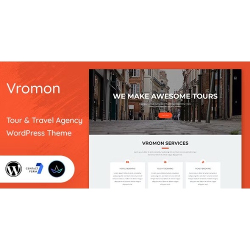 Vromon-Tour-Travel-Agency-WordPress-Theme.jpg Vromon – Tour & Travel Agency WordPress Theme - Image 1