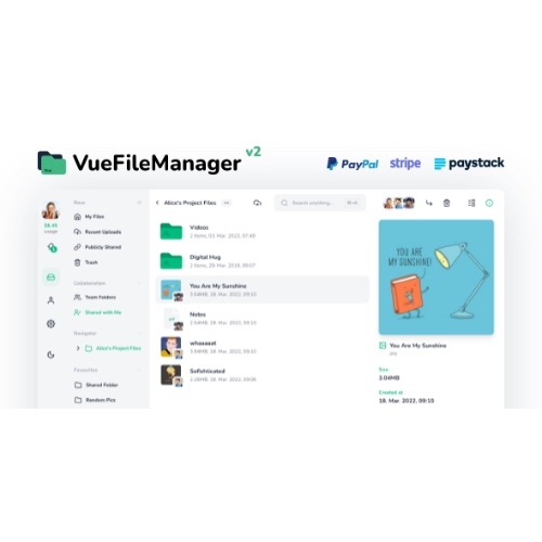 Vue-File-Manager-Pro-Nulled.jpg Vue File Manager Pro – Your Professional Storage Cloud Platform | PHP Scripts - Image 1