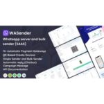 WhatSender – Whatsapp server and bulk sender (SAAS)