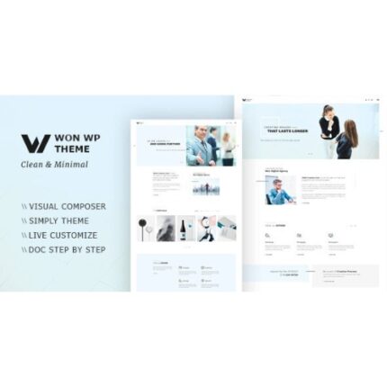 WON Creative Minimal WordPress Theme