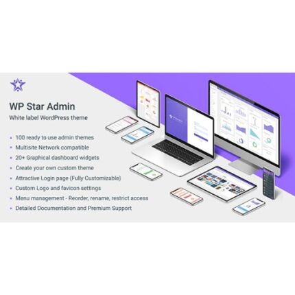 WP Star – White Label WordPress Admin Theme