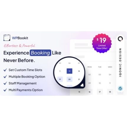 WPBookit – Appointment Booking WordPress Plugin