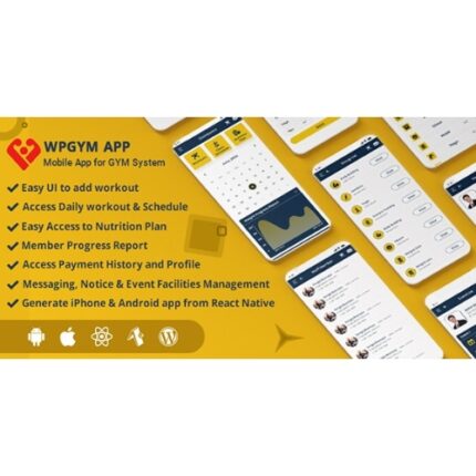 WPGYM App – Mobile App for WordPress Gym System
