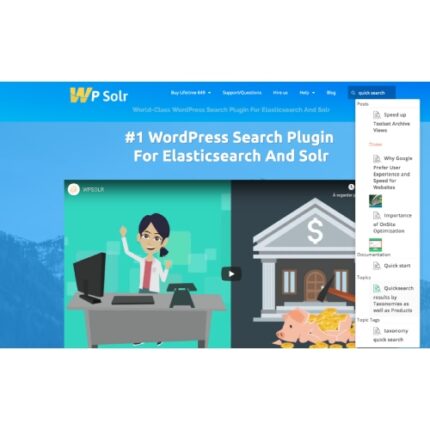 WPSOLR PRO – AI search for WordPress & WooCommerce