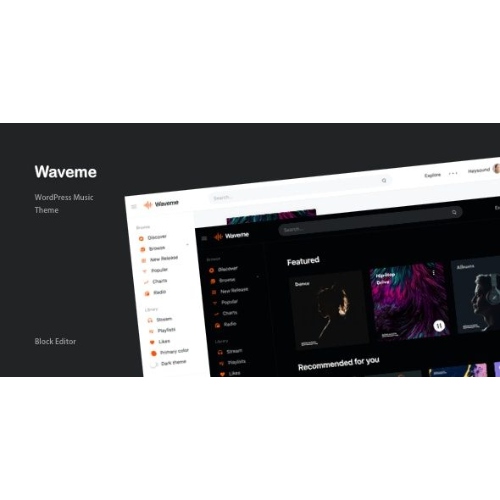Waveme-Music-Platform-WordPress-Theme.jpg Waveme – Music Platform WordPress Theme - Image 1