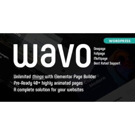 Wavo – Creative Portfolio & Agency Theme