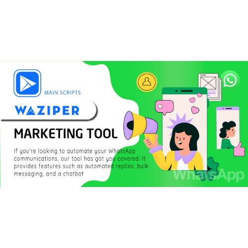 Waziper-Whatsapp-Marketing-Tool.jpg Waziper – Whatsapp Marketing Tool - Image 1
