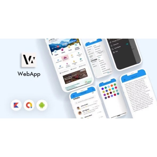 WebApp-E28093-Convert-Website-to-a-Android-App-Web-View-App-Web-to-App-Nulled.jpg WebApp – Convert Website to a Android App | Web View App | Web to App - Image 1