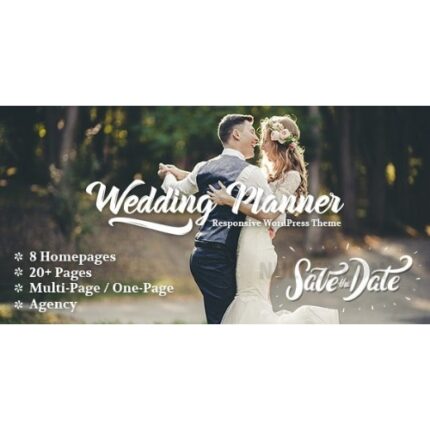 Wedding Planner – Responsive WordPress Theme
