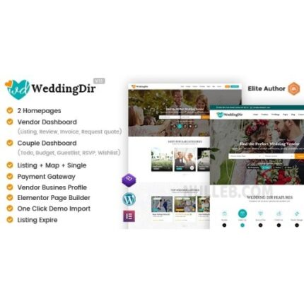 WeddingDir – Directory & Listing WordPress Theme for Vendor / Supplier