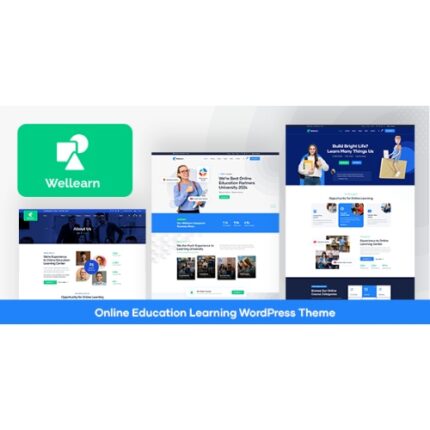 Wellearn – Online Education Learning WordPress Theme