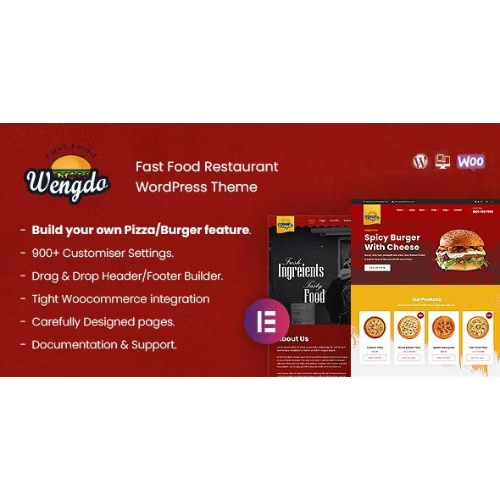 Wengdo-Fastfood-WordPress-Theme.jpg Wengdo – Fastfood WordPress Theme - Image 1