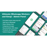 Whatsapp Telegram Signal Stickers and Animated Stickers – Admin Panel