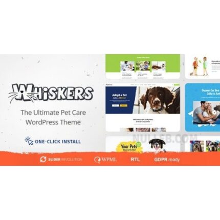 Whiskers – Pet and Vet WordPress Theme