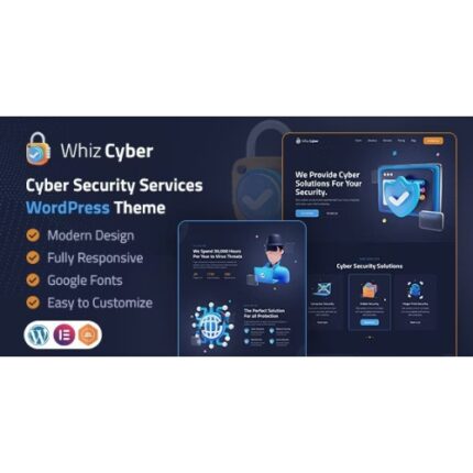 WhizCyber | Cyber Security WordPress Theme