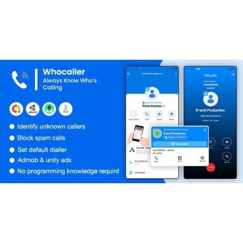 Whocaller-Caller-ID-Spam-Blocker.jpg Whocaller Caller ID & Spam Blocker - Image 1