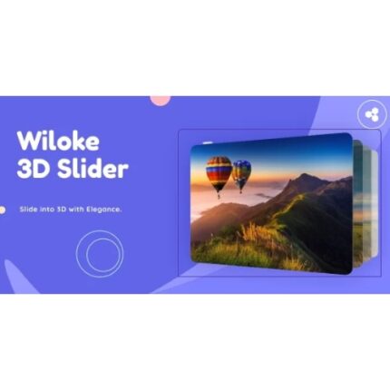 Wiloke 3D Slider Elementor Addon