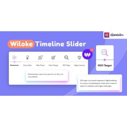 Wiloke Timeline Slider for Elementor