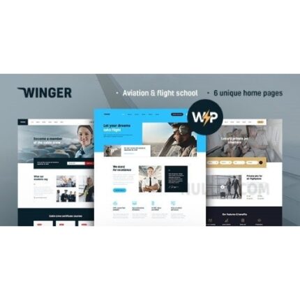 Winger – Aviation & Flight School WordPress Theme