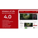 Wisdom Of Life: NGO and Charity Theme