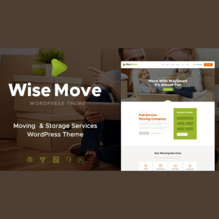 Wise Move | Relocation and Storage Services WordPress Theme