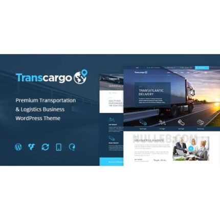 Transcargo – Transportation WordPress Theme for Logistics