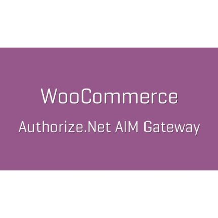 WooCommerce Authorize.Net AIM