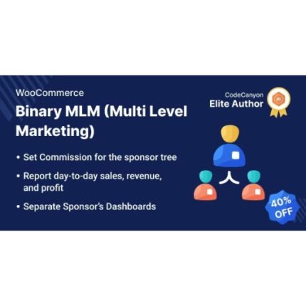 WooCommerce Binary Multi Level Marketing [MLM]