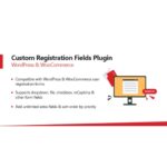 WooCommerce Custom Registration Fields Plugin
