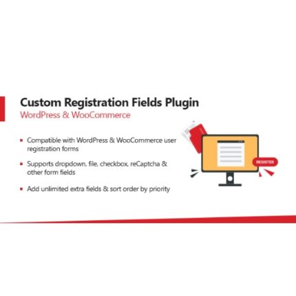 WooCommerce Custom Registration Fields Plugin
