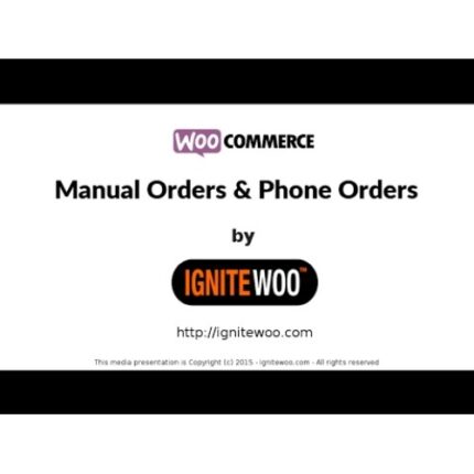 WooCommerce Phone Orders & Manual Orders
