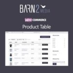 WooCommerce Product Table (By Barn2 Media)