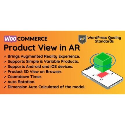 WooCommerce Product View in AR (Augmented Reality) | 3D Product View