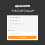 WooCommerce SnapScan Gateway
