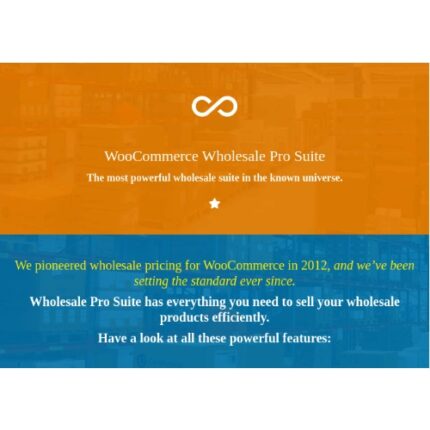 WooCommerce Wholesale Pro Suite
