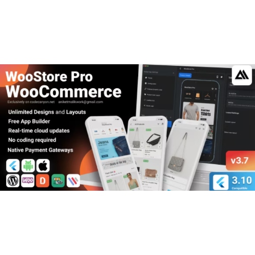 WooStore-Pro-WooCommerce-Nulled-Full-Flutter-E-commerce-App-Free-Download.jpg WooStore Pro WooCommerce – Flutter Full App E-commerce + App Builder + Multi vendor marketplace - Image 1