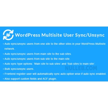 WordPress Multisite User Sync/Unsync