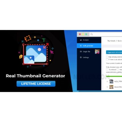 Real Thumbnail Generator: Efficiently force regenerate thumbnails in bulk (or single) in WordPress