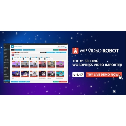 WordPress-Video-Robot-The-Ultimate-Video-Importer.jpg WordPress Video Robot – The Ultimate Video Importer - Image 1
