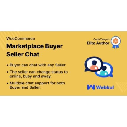 WordPress WooCommerce Marketplace Buyer Seller Chat Plugin