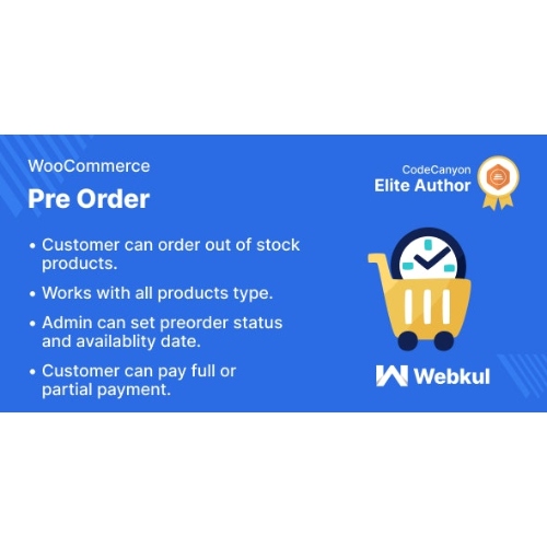 WordPress-WooCommerce-Pre-Order-Plugin-Nulled.jpg WordPress WooCommerce Pre Order Plugin - Image 1