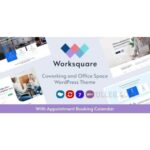 Worksquare – Coworking and Office Space WordPress Theme