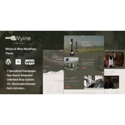 Wyine – Wine Shop Theme